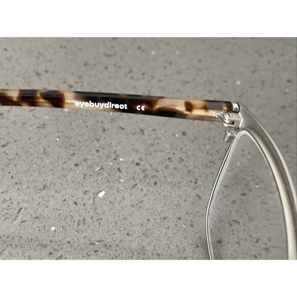 Eyebuydirect Intense 55-15-140 C6 Gold Metal tortoise Eyeglasses FRAMES ONLY - Picture 6 of 10